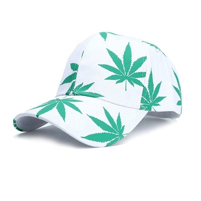 2019의 녹색 잎 망 야구 모자, 우연한 야구 모자를 인쇄하는 사나운 차양